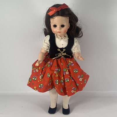 Madame Alexander Brigitta Doll The Sound of Music 13'' Sleep Eyes Outfit Shoes