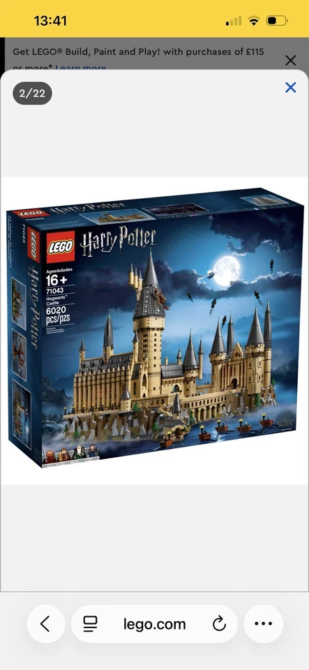 LEGO Harry Potter 71043 Hogwarts Castle, photo 2 of 5