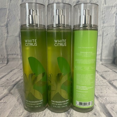 専用 Bath & Body Works Mist Body Wash 3 3 Bath & Body Works White Citrus Fine Fragrance Mist 8 fl oz NEW