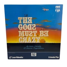 The Gods Must Be Crazy LaserDisc 1980 Comedy Extended Play CBS Fox
