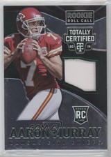 2014 Totally Certified Rookie Roll Call Jersey Green Prime 4/5 Aaron Murray 0b2