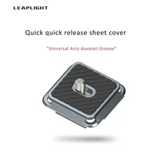 Universal Arca Swiss Quick Release Plate Kit w/ Lock 1/4 Mount Tripod Stand Head