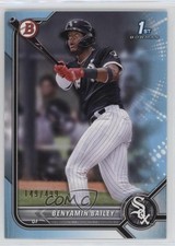 2022 Bowman Prospects Sky Blue Border 149/499 Benyamin Bailey #BP-8 0c6