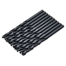 Image of Draper Black HSS Drill Bit, 4.5mm x 80mm (Pack of 10)