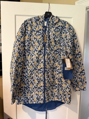 WOMENS VANS RAIN JACKET SAMPLE PCS REVERSIBLE SIZE S NWT
