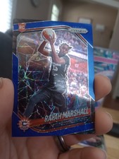 FREE SHIP 2025 Panini Prizm WNBA 47 Rayah Marshall Blue Velocity Rookie Sun