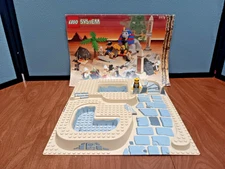 Lego Adventurers Desert Raised Baseplate Set 5978 Plus Instructions Lot 1