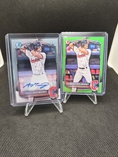 2025 Bowman Chrome Prospect Alex Mooney 1st Auto Green/399 Guardians