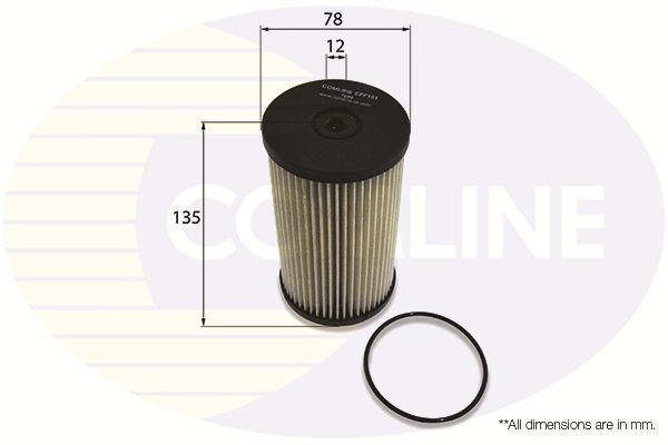 Fuel Filter Fits Audi A3 TT Seat Altea Altea XL Leon Skoda VW Eos COMLINE EFF151