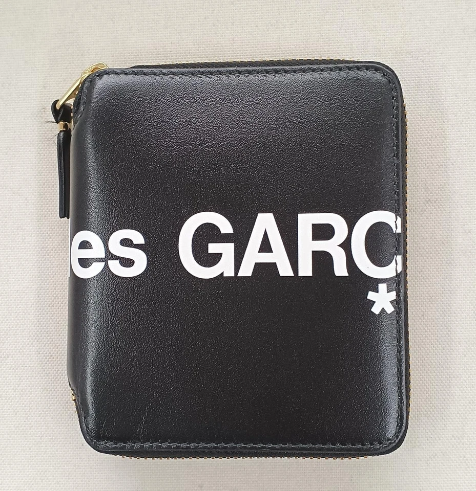 Мужской кожаный бумажник двойного сложения Comme des Garcons SA2100HL б/у - Изображение 3 из 4