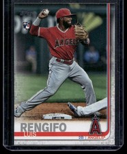 2019 Topps Update #US105 Luis Rengifo Rookie Card Angels. rookie card picture