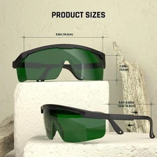 IPL 200-2000nm Laser Safety Glasses for Hair Removal & Welding Eye Protection