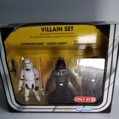 Star Wars Vintage Collection Villains Set 3 Pack Target Exclusive