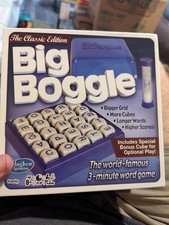 BIG BOGGLE The Classic Edition Board Game 100% COMPLETE 2017