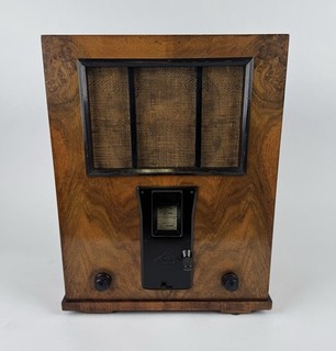 Röhrenradio Eumig Type 133 Tischgerät Hochformat Österreich 1932