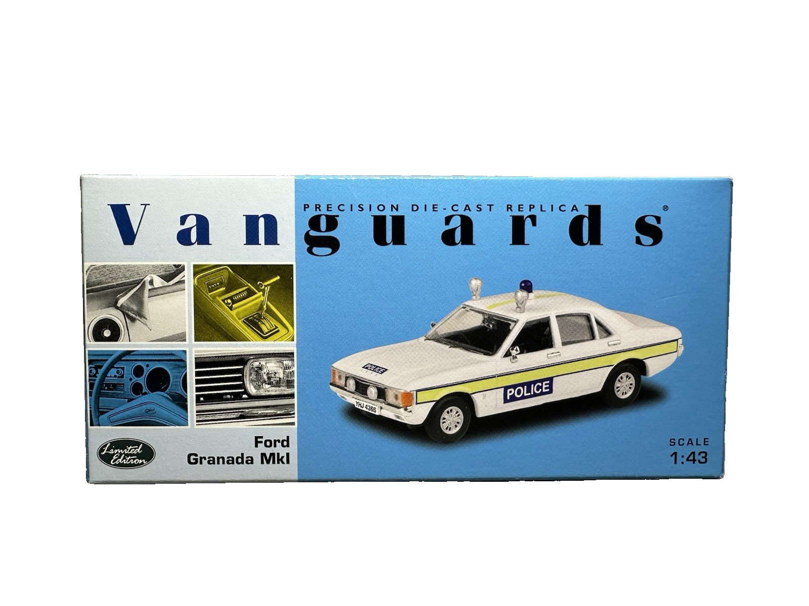 Vanguards VA05207 Ford Granada Mk1 3.0S ‘Essex Police’