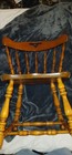 S Bent Brothers Solid Hard Rock Maple Colonial Early American Dining Side Chair 