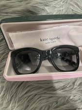 Black Kate Spade Hello Sunshine Sunglasses with Hard Case