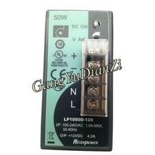 1 Pc. NEW FOR REIGNPOWER LP1050D-12S switching power supply 50W 12V 4.2A