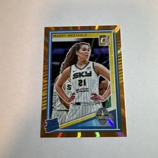 2025 Panini Donruss WNBA - Rated Rookie Maddy Westbeld #98 Orange Lava /199 (RC)