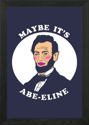 Maybe Its Abeeline Gerahmtes Wandbild Poster Leinwanddruck Bild