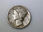 1939 S Mercury Dime Circulated 90% Silver 10C Coin
