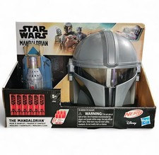 New NERF Disney Star Wars The Mandalorian Mask  Gauntlet Combo Play Set