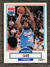 1990-91 Fleer #163 Antoine Carr