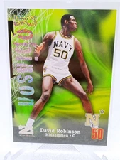 2012-13 FLEER RETRO BASKETBALL DAVID ROBINSON Z-FORCE RAVE /399