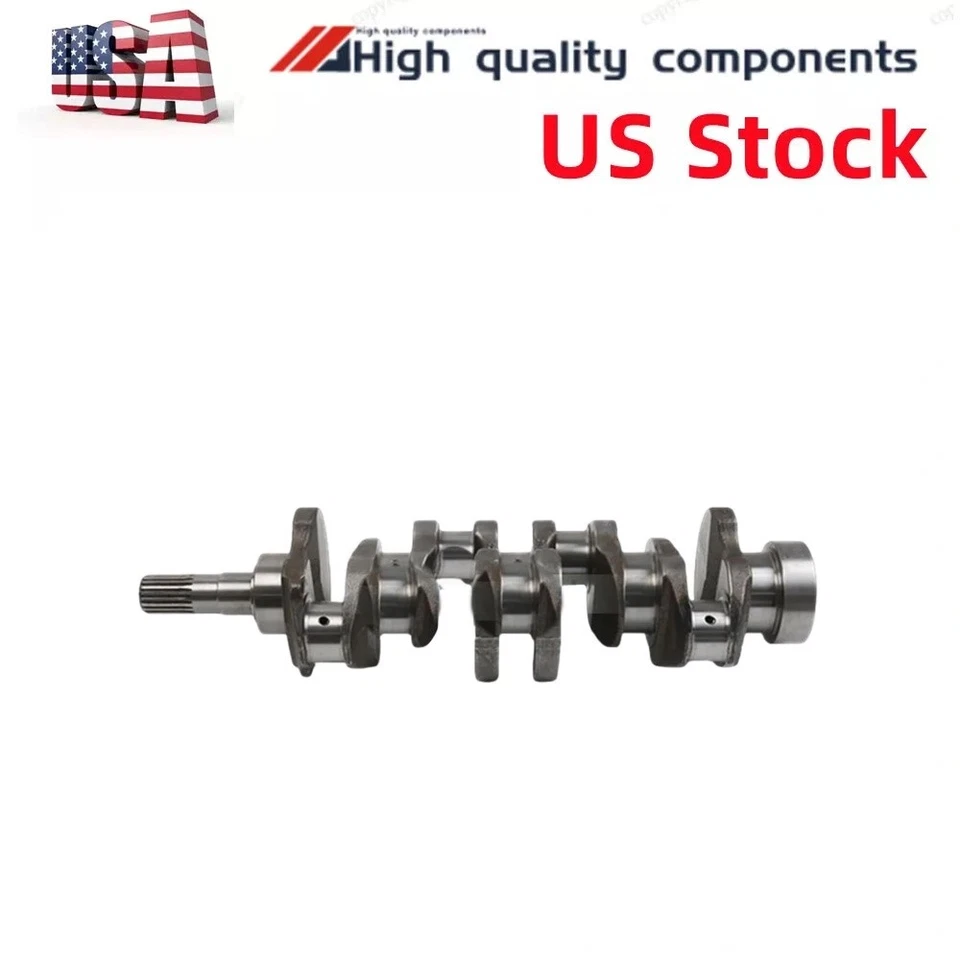 V3800 Crankshaft for Kubota Engine SVL90-2 SVL90-2C SVL95-2S SVL95-2SC - Image 2 of 4