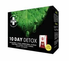 Rescue Detox 10 Day Detox Kit -132 Capsules WITH FREE SAMPLE
