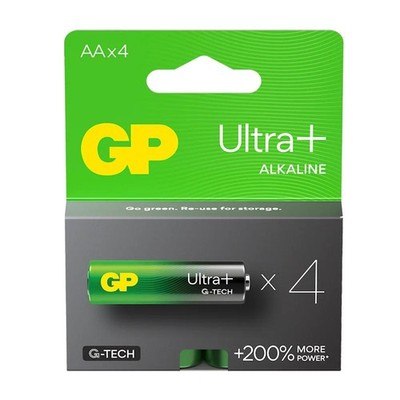 Bateria alkaliczna AA/LR6 GP ReCyko Ultra+ Alkaline G-TECH - 4 sztuki GP
