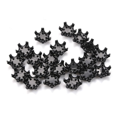 #ad 20Pcs 2.5*1.2cm Soft Plastic Golf Shoe Spikes Cleat Fast Twist Black Plastic $7.31