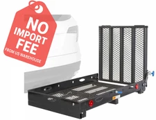 Scooter Mobility Rack Power Lift 500lb Hitch-mount Wheelchair Carrier Ramp