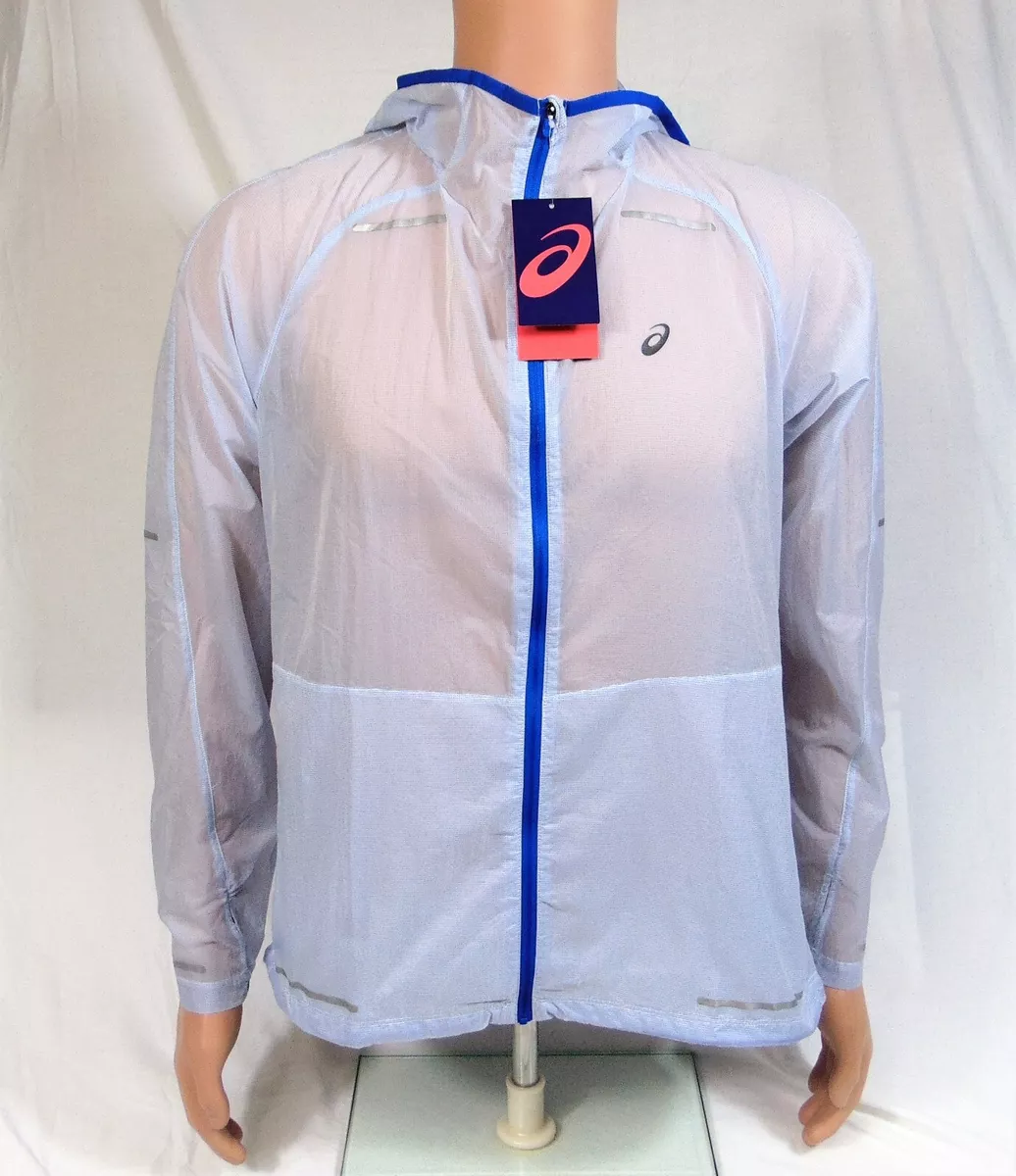 Asics lite show running jacket sales