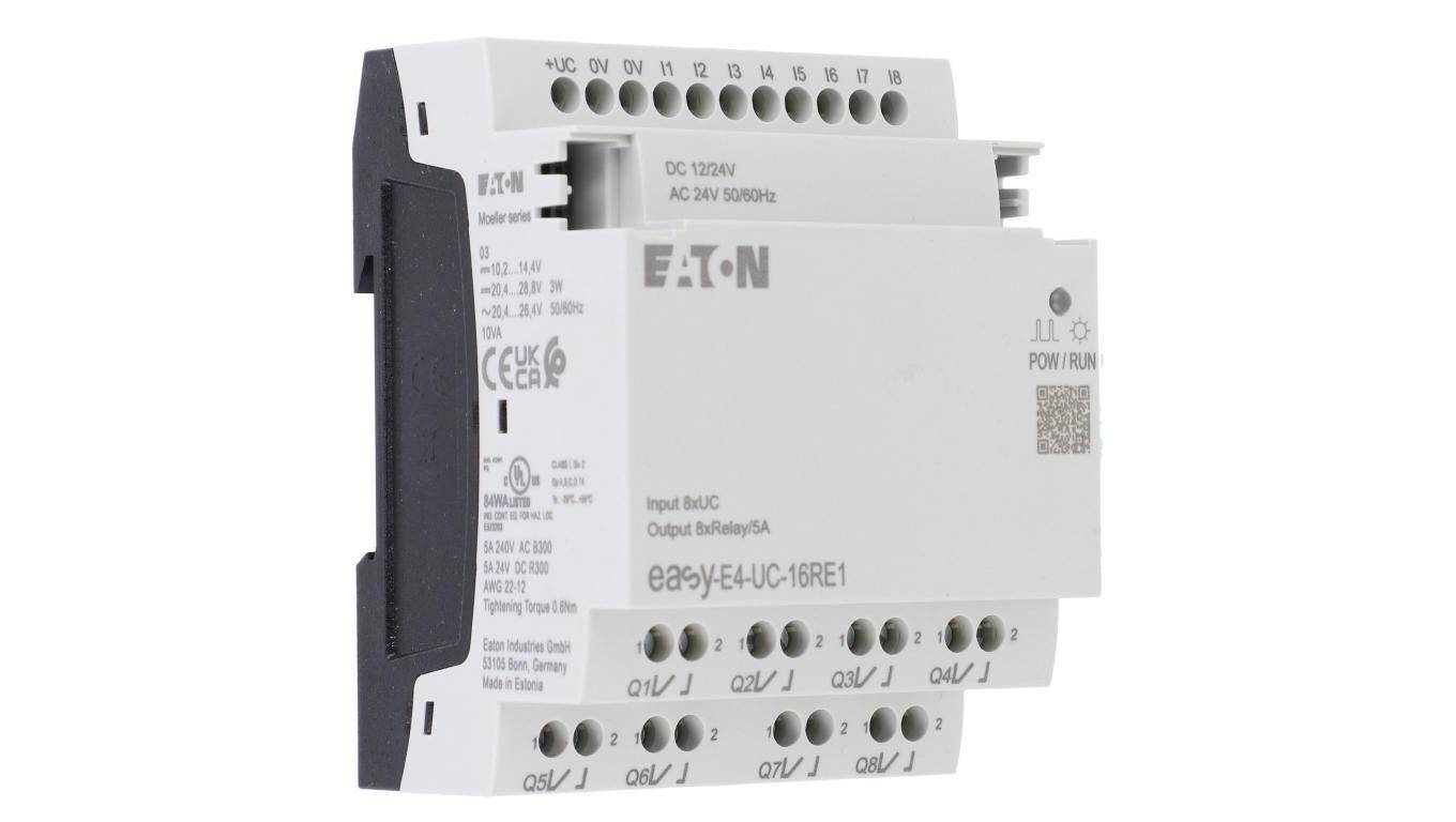 I / O Expansion 12-24VDC 24VAC 8DI 8DO-R EASY-E4-UC-16RE1 197218 /T2UK