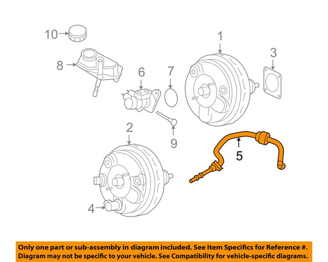 VOLVO OEM 0816 XC70Vacuum Hose 31274984 eBay