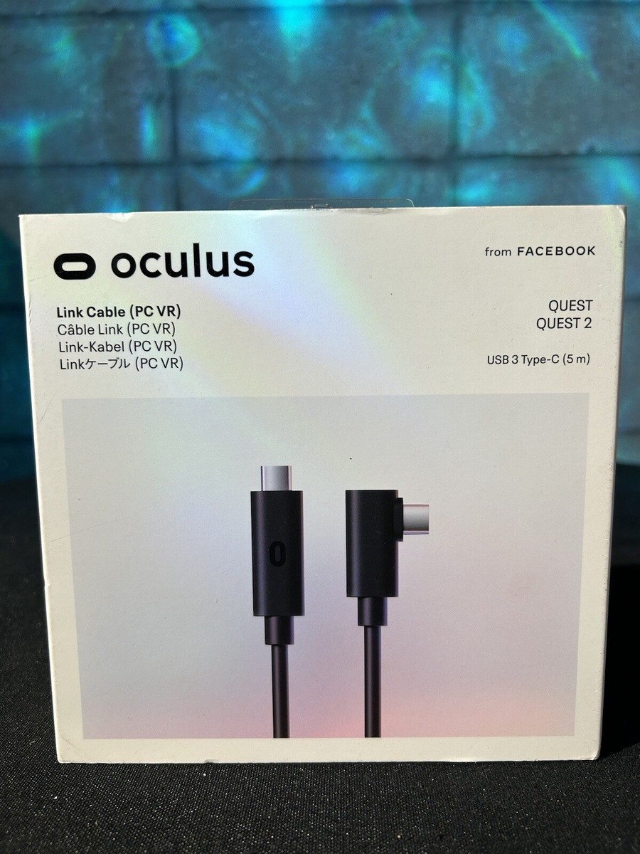 【純正】 Quest2 USB TypeC 5m Oculus/Meta Quest/Quest 2 Official OEM PC Link Cable USB