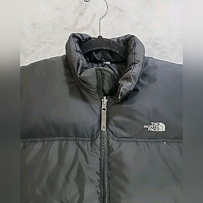 The North Face Black Sleeveless Full-Zip Puffer Down NUPTSE The North Face Black Sleeveless Full-Zip Puffer Down NUPTSE