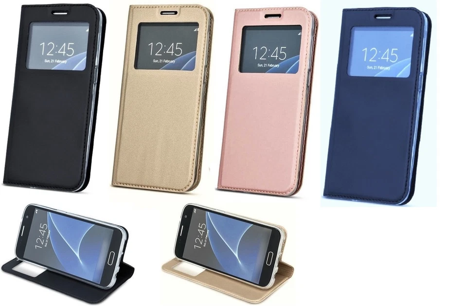 Smart Look Handy Tasche Fenster Tempered Glass 9H für Huawei - Bild 1 von 1