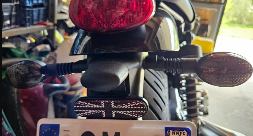 Cubierta de lente de luz de señal de giro indicadora para KAWASAKI KLR650/Traveler/Adventure Foto 3 de 4