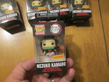 Funko Pop Pocket DEMON SLAYER Kimetsu no Yaiba NEZUKO KAMADO CAJA ALMUERZO LLAVERO