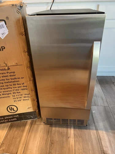 EdgeStar IB450P 15"W 25 Lbs. Capacity - Stainless Steel Read Description Pls. - Picture 1 of 17