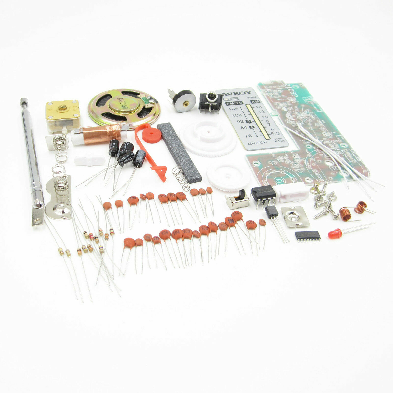 AM / FM Radio DIY Kit Electric Assemble Set | eBay UK