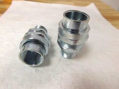 Thomas & Betts 1'' Trade Rigid/Intermed (IMC) Conduit Male Union  Qty 2 UNY305-TB