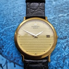 Raymond Weil 18k Gold Electroplated Unisex Wristwatch Ref 9120