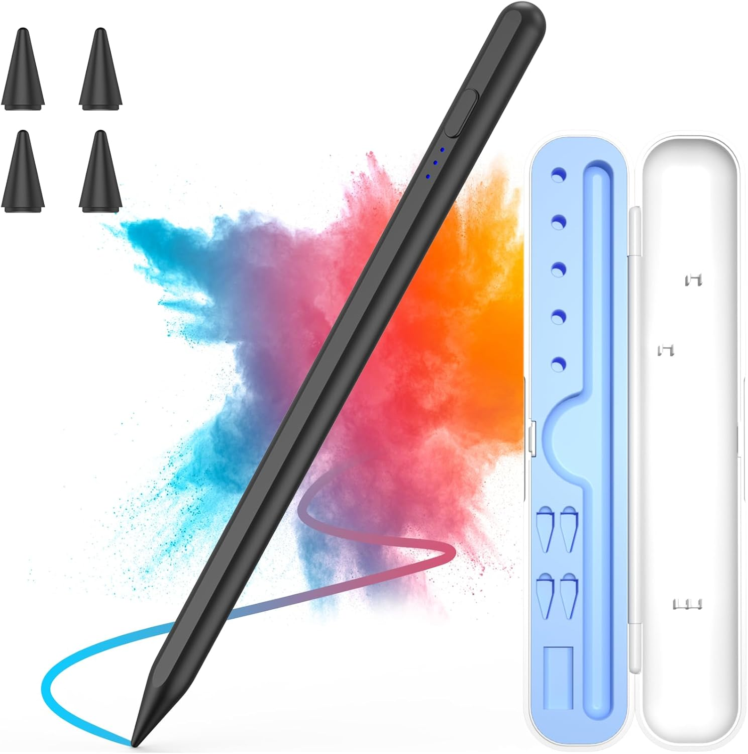 Stylus Pens for Ipad 10Th 9Th Generation with Palm Rejection, Fast Charging for-image