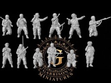 WW2 German Fallschrmj ger Airborne X12 28mm ideal Bolt Action Wargame Collectors