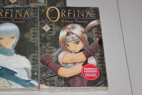 Orfina Volumes 1-5 Manga Graphic Novels, Books 1,2,3,4,5. 4 are NEW,SEALED - Picture 4 of 9