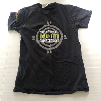 Cross Cultural Solutions T-Shirt Volunteer World Traveler game Changer S A554